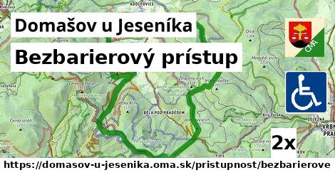 bezbarierový prístup v Domašov u Jeseníka