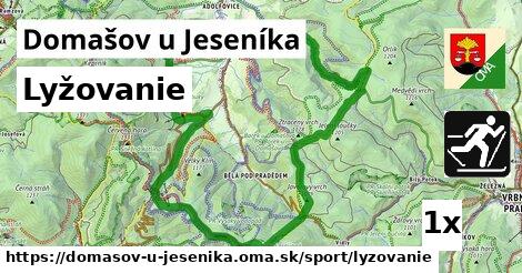 lyžovanie v Domašov u Jeseníka