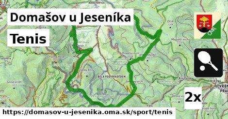 tenis v Domašov u Jeseníka