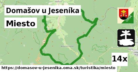 Miesto, Domašov u Jeseníka