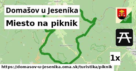 Miesto na piknik, Domašov u Jeseníka