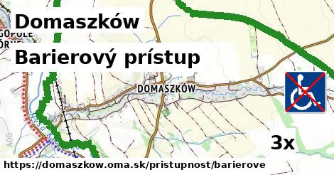 barierový prístup v Domaszków