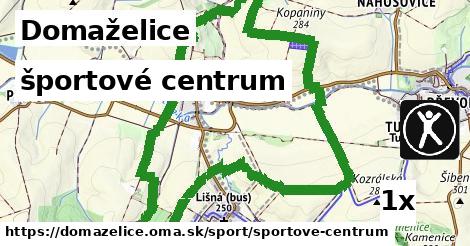 športové centrum, Domaželice