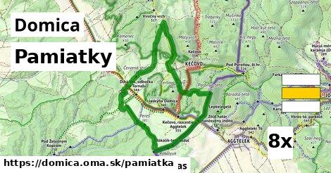 pamiatky v Domica