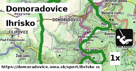Ihrisko, Domoradovice
