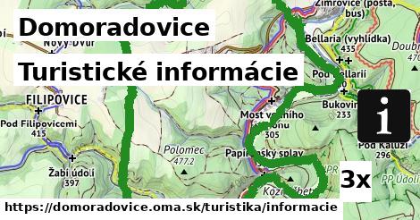 Turistické informácie, Domoradovice