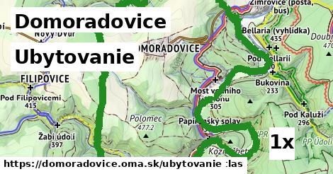 ubytovanie v Domoradovice