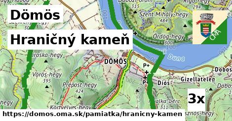 Hraničný kameň, Dömös