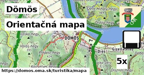 Orientačná mapa, Dömös