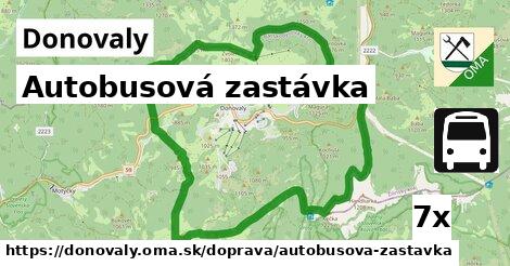 Autobusová zastávka, Donovaly