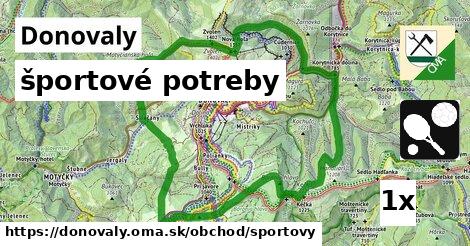 športové potreby, Donovaly