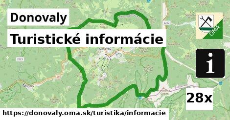 Turistické informácie, Donovaly