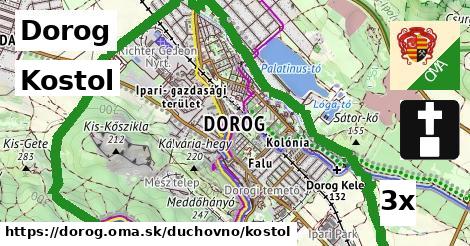 Kostol, Dorog