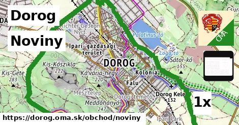 Noviny, Dorog