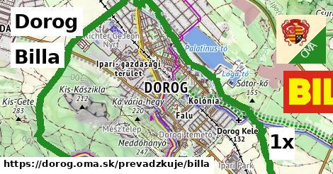 Billa, Dorog