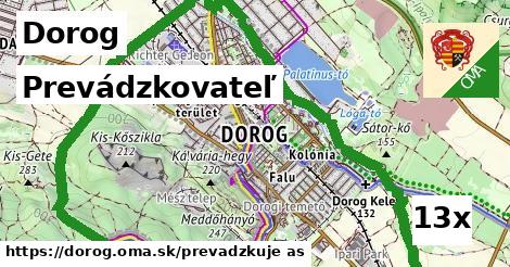 prevádzkovateľ v Dorog