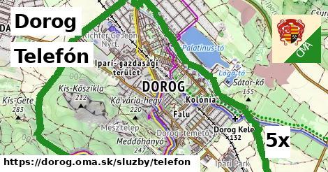 Telefón, Dorog