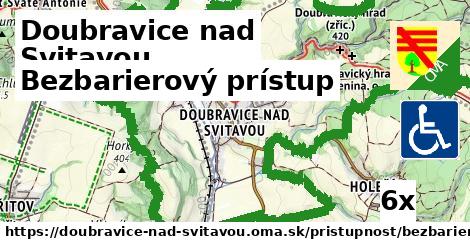 Bezbarierový prístup, Doubravice nad Svitavou