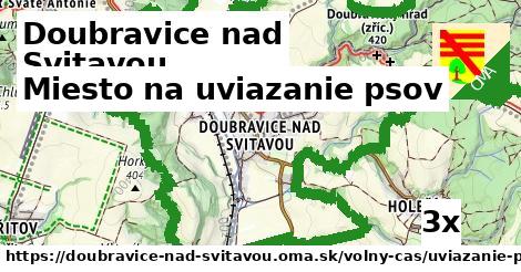 Miesto na uviazanie psov, Doubravice nad Svitavou