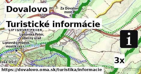 Turistické informácie, Dovalovo