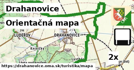 Orientačná mapa, Drahanovice