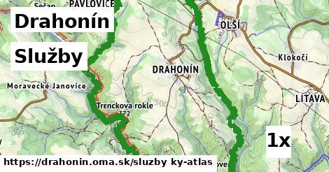 služby v Drahonín