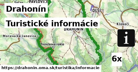 Turistické informácie, Drahonín