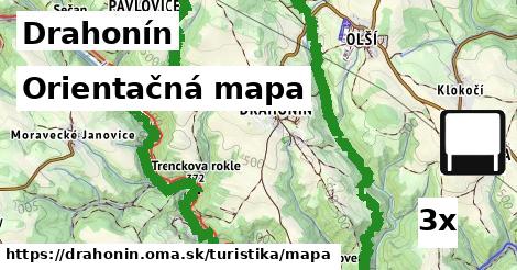 Orientačná mapa, Drahonín