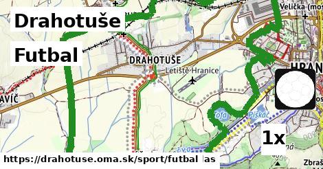 Futbal, Drahotuše