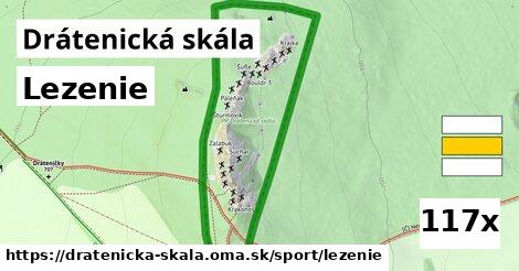 Lezenie, Drátenická skála