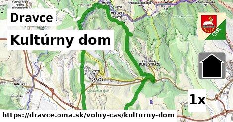 kultúrny dom v Dravce