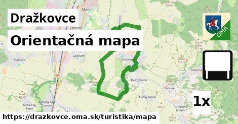 Orientačná mapa, Dražkovce