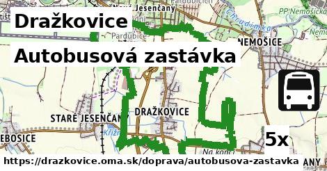 Autobusová zastávka, Dražkovice