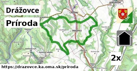 príroda v Drážovce, okres KA