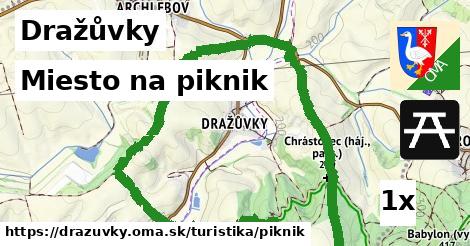 miesto na piknik v Dražůvky