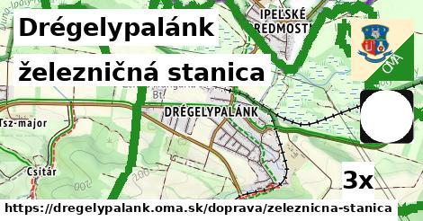 železničná stanica v Drégelypalánk