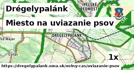 miesto na uviazanie psov v Drégelypalánk