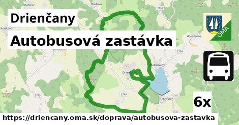 Autobusová zastávka, Drienčany