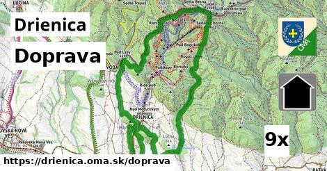 doprava v Drienica