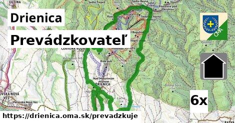 prevádzkovateľ v Drienica