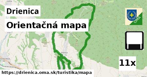 Orientačná mapa, Drienica