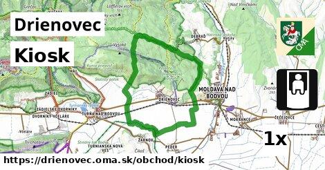 kiosk v Drienovec