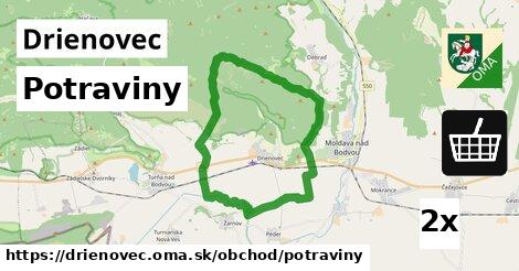 Potraviny, Drienovec