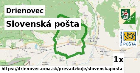 Slovenská pošta, Drienovec