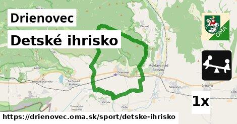 Detské ihrisko, Drienovec