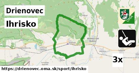 Ihrisko, Drienovec