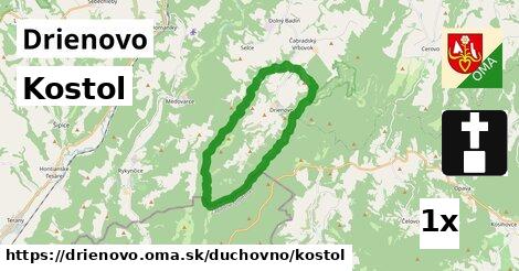 Kostol, Drienovo