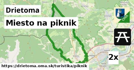 Miesto na piknik, Drietoma