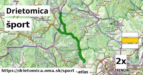 šport v Drietomica