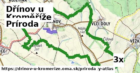 príroda v Dřínov u Kroměříže